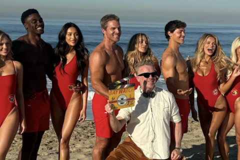 Baywatch reboot production Venice B