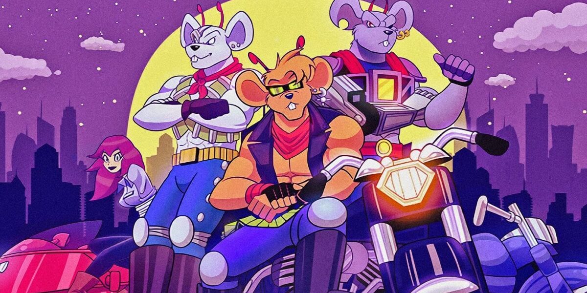 Biker Mice da Marte cartone anni 90