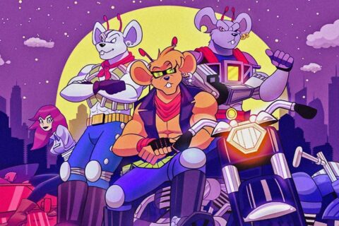 Biker Mice da Marte cartone anni 90