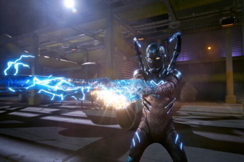 Blue Beetle reprises role Superman