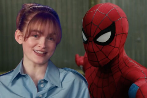 Sadie Sink Spider
