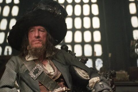 Pirati dei Caraibi Geoffrey Rush Ba